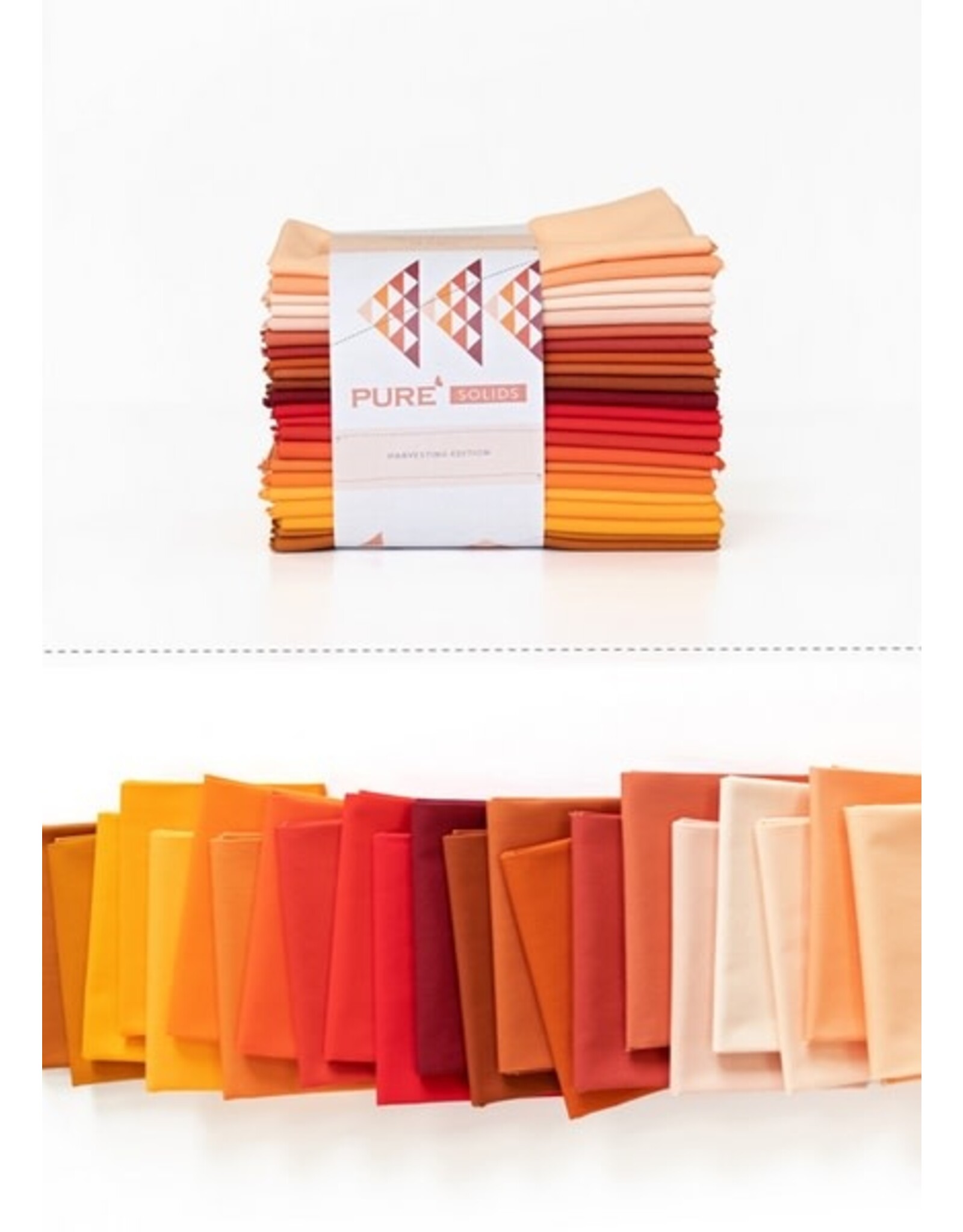 Art Gallery Fabrics Art Gallery Fabrics - Pure Solids - Fat Quarter Bundle - Harvesting Edition