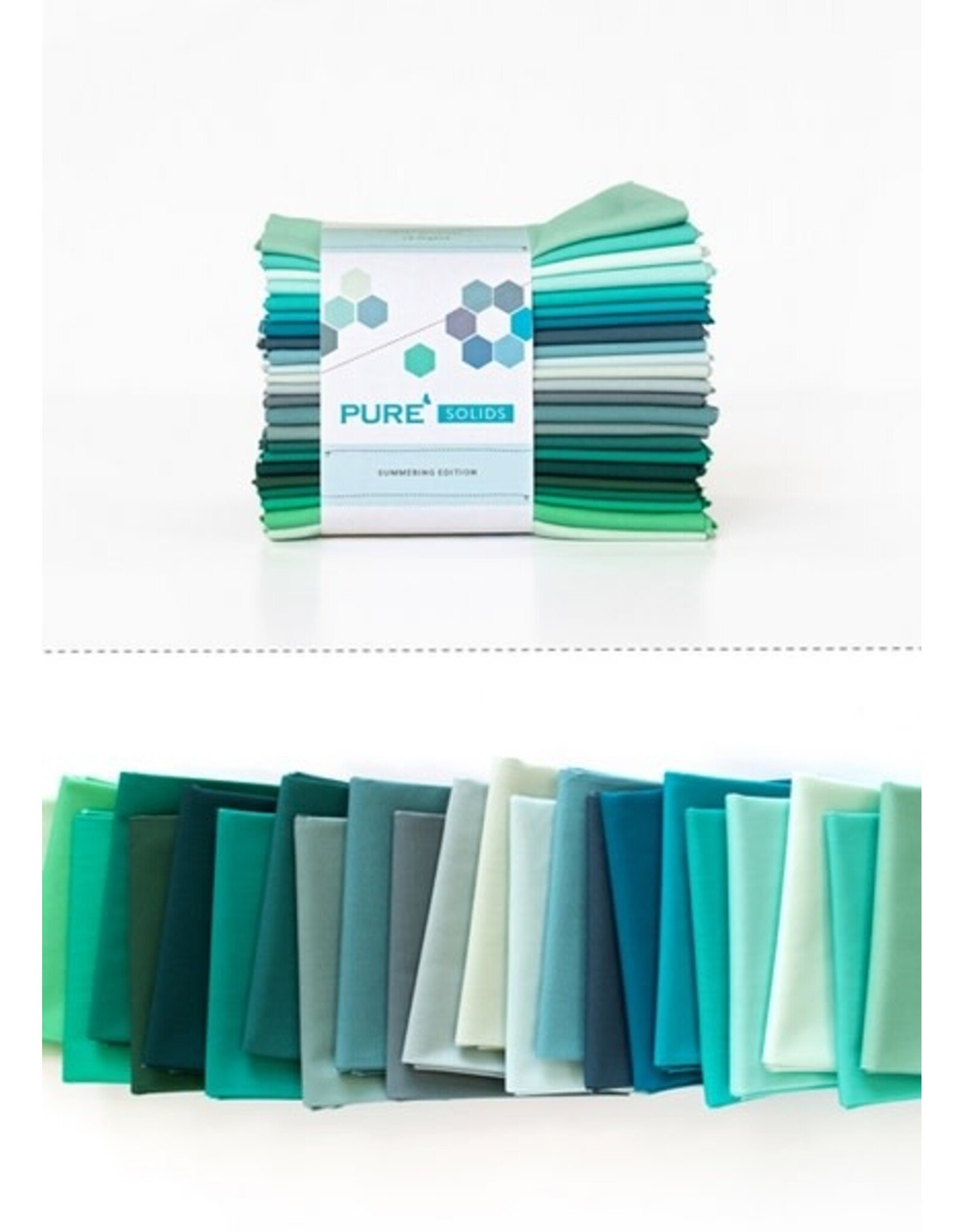 Art Gallery Fabrics Art Gallery Fabrics - Pure Solids - Fat Quarter Bundle - Summering Edition