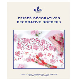 DMC Borduurboek kruissteek - Decoratieve randen