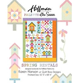Hoffman Palette of the Season - Fabric Kit- Spring Rentals