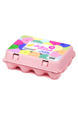 Timeless Treasures Chicken Scratch Spring - 12 FQ in eierdoosje