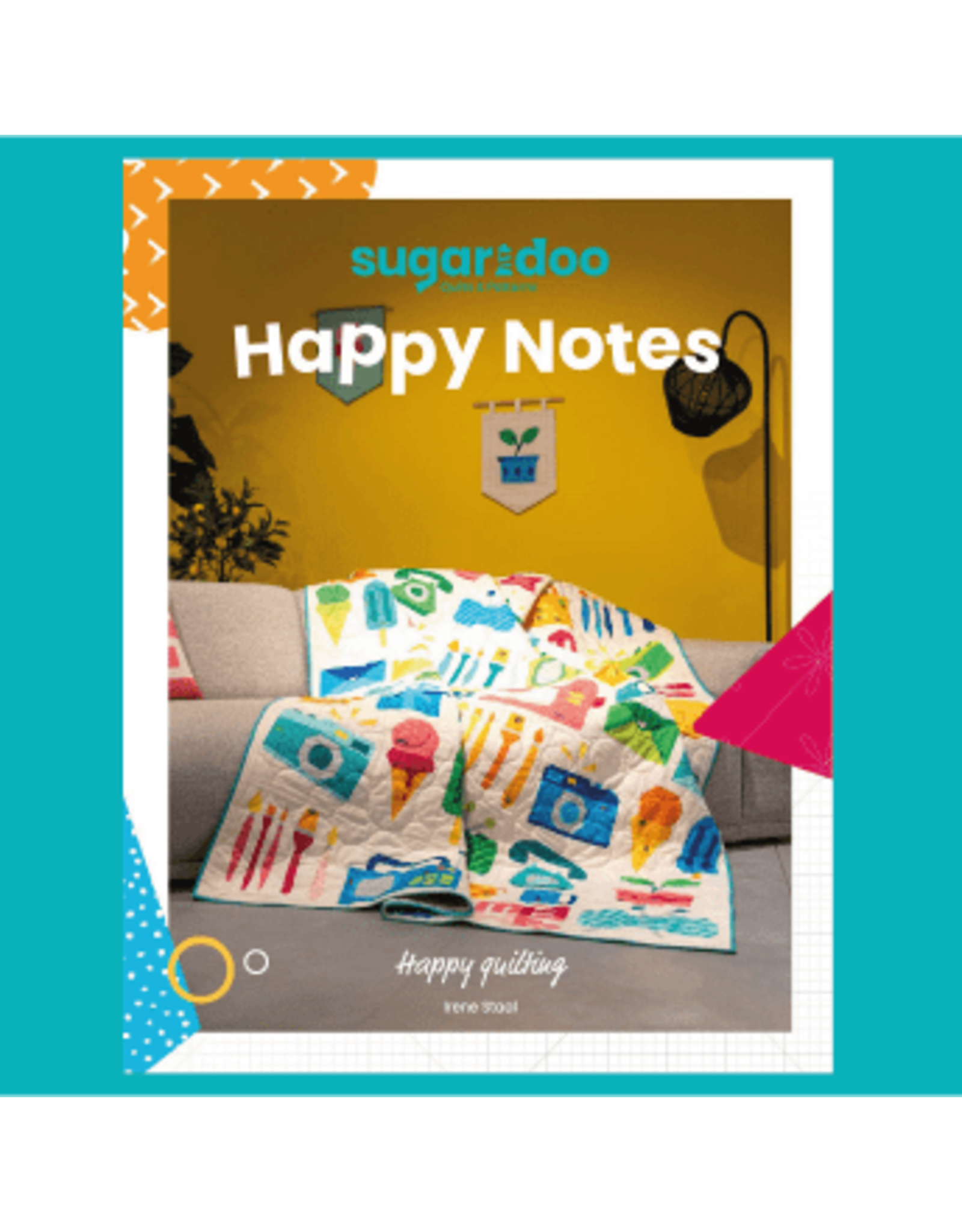 Diversen Sugaridoo - Happy Notes - Sampler Quilt boek