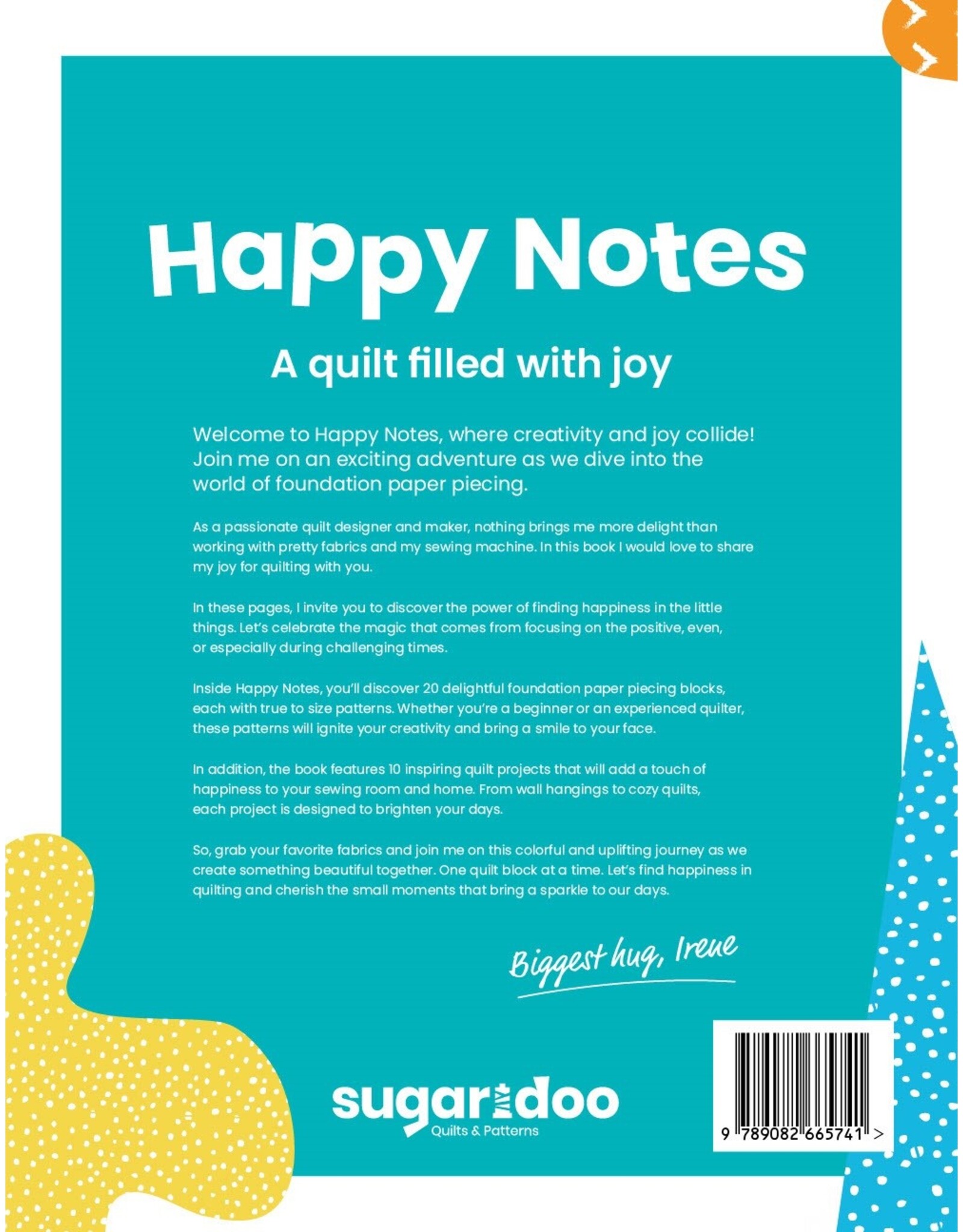 Diversen Sugaridoo - Happy Notes - Sampler Quilt boek