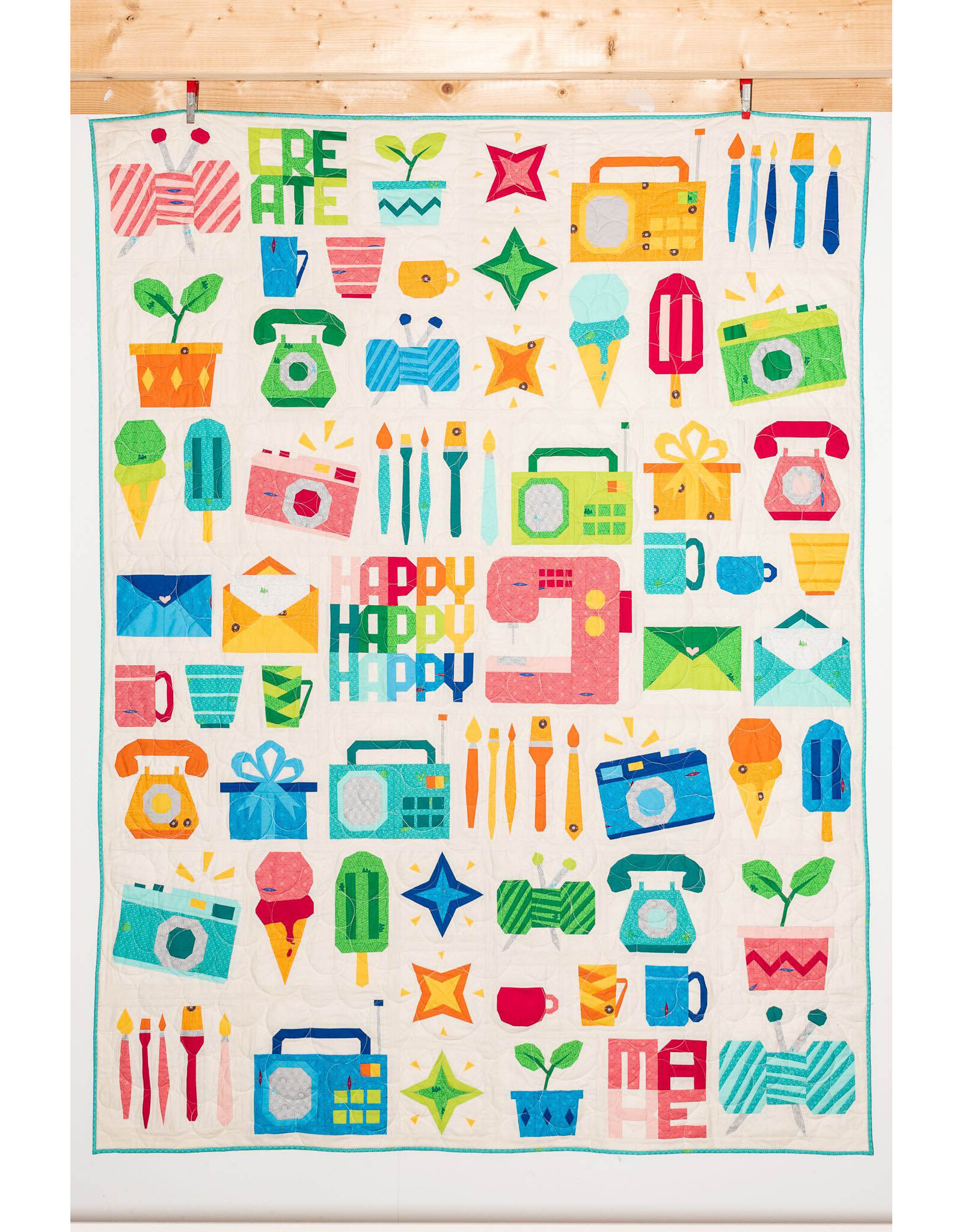 Diversen Sugaridoo - Happy Notes - Sampler Quilt boek