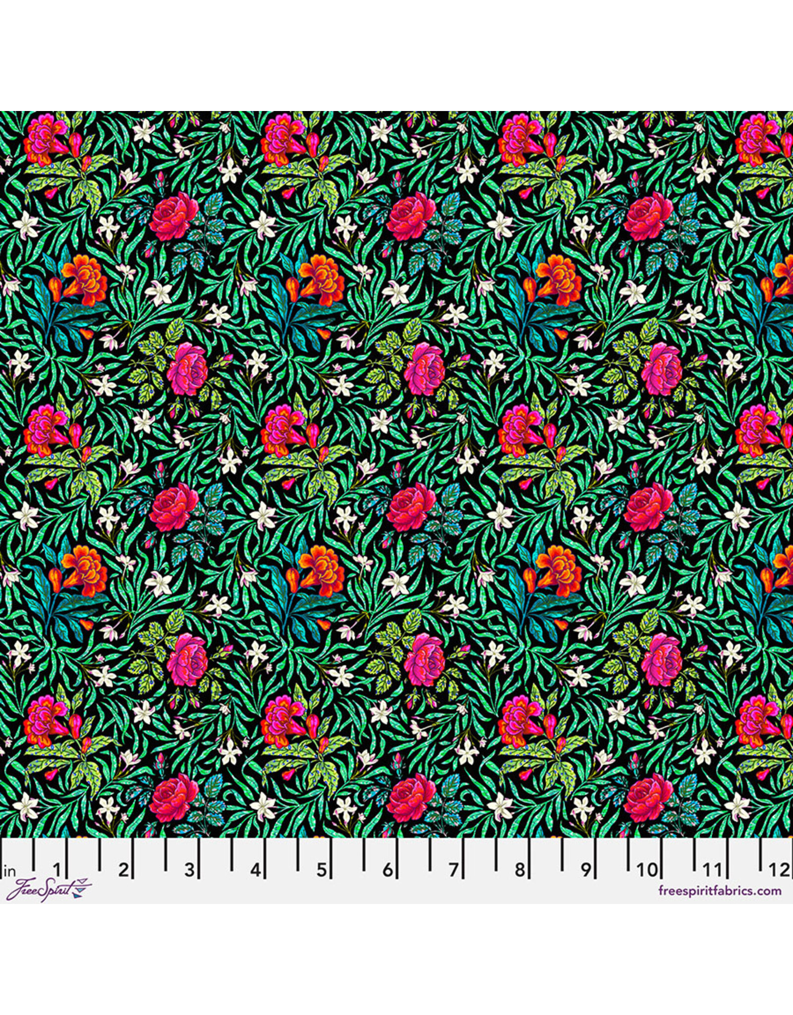 FreeSpirit Odile Bailloeul - Language of Flowers - Small Victorian - Noir - PWOB107.NOIR