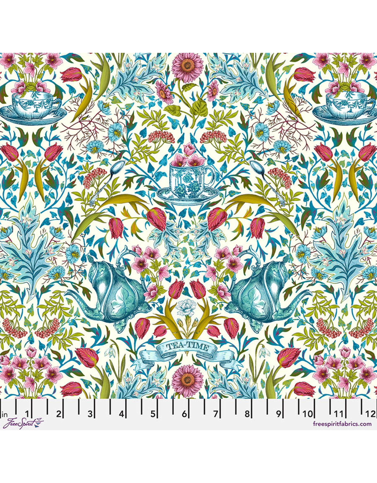 FreeSpirit Odile Bailloeul - Language of Flowers - Tea Time - Cream - PWOB099.CREAM