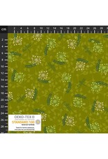 Stof Fabrics Stof Fabrics - Flowers on my Mind - Seeds Green - 4502-834