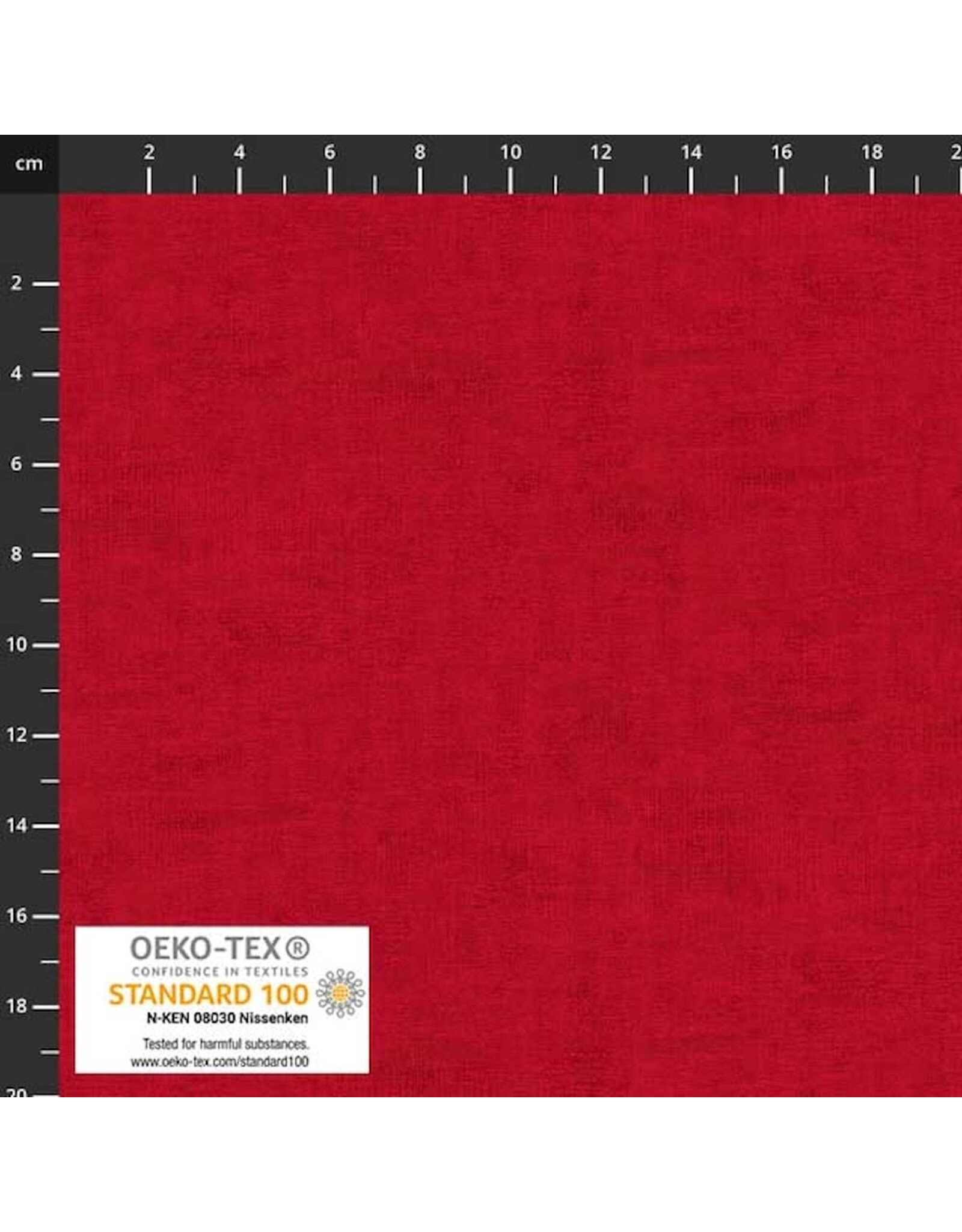 Stof Fabrics Stof Fabrics - Melange - True Red - 4509-406