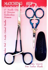 Tooltron Tooltron - Needle Gripper 5 inch + Borduurschaartje 3,5 inch - Set