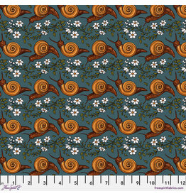 FreeSpirit Garden Bed - Snail Stripe Turquoise