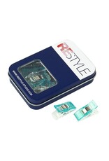 Restyle Restyle- Stof clips 26 mm - 15 stuks  in handig bewaardoosje