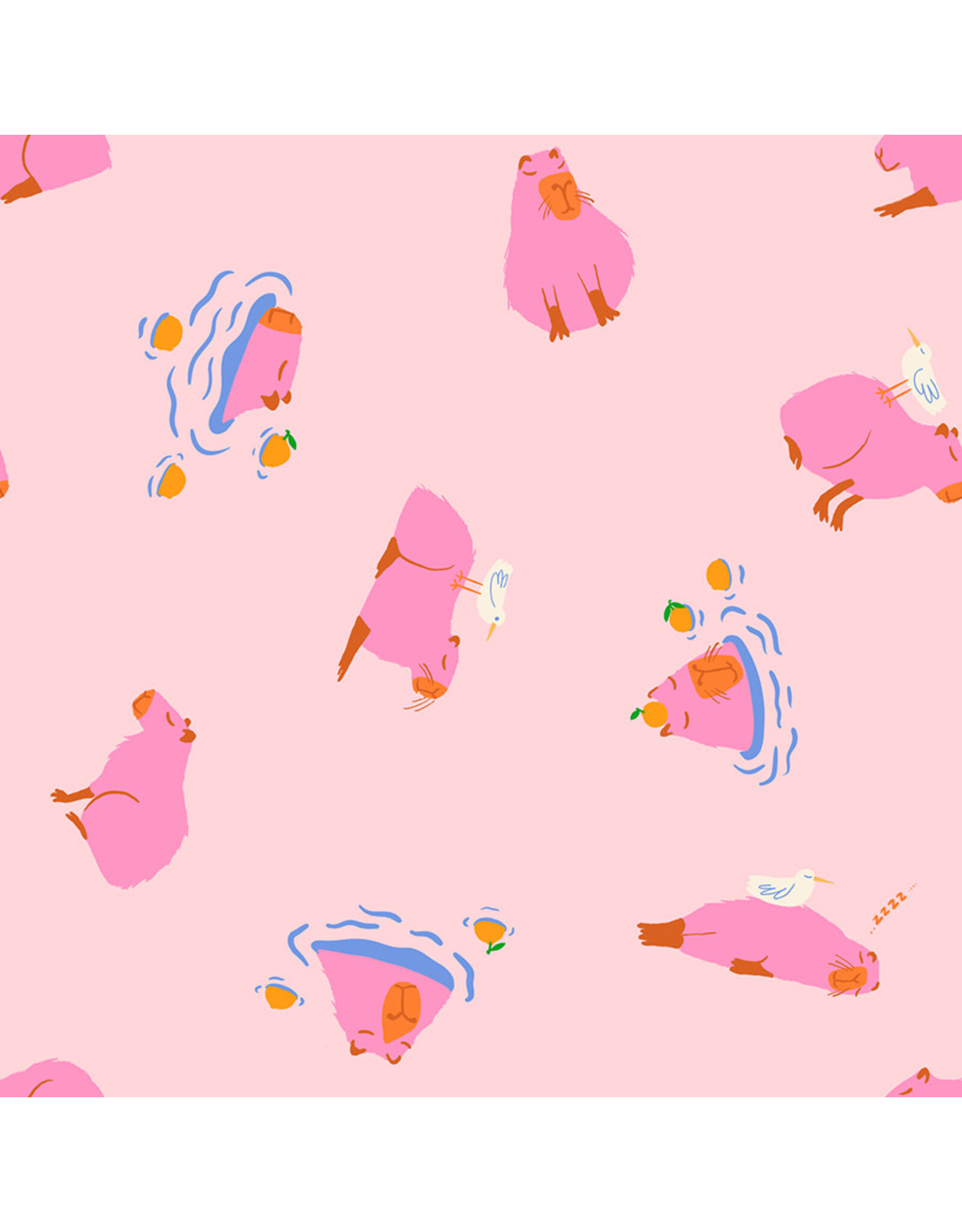 Ruby Star Society Ruby Star Society - Animal Animal - Capybara Cotton Candy - RS5164-12