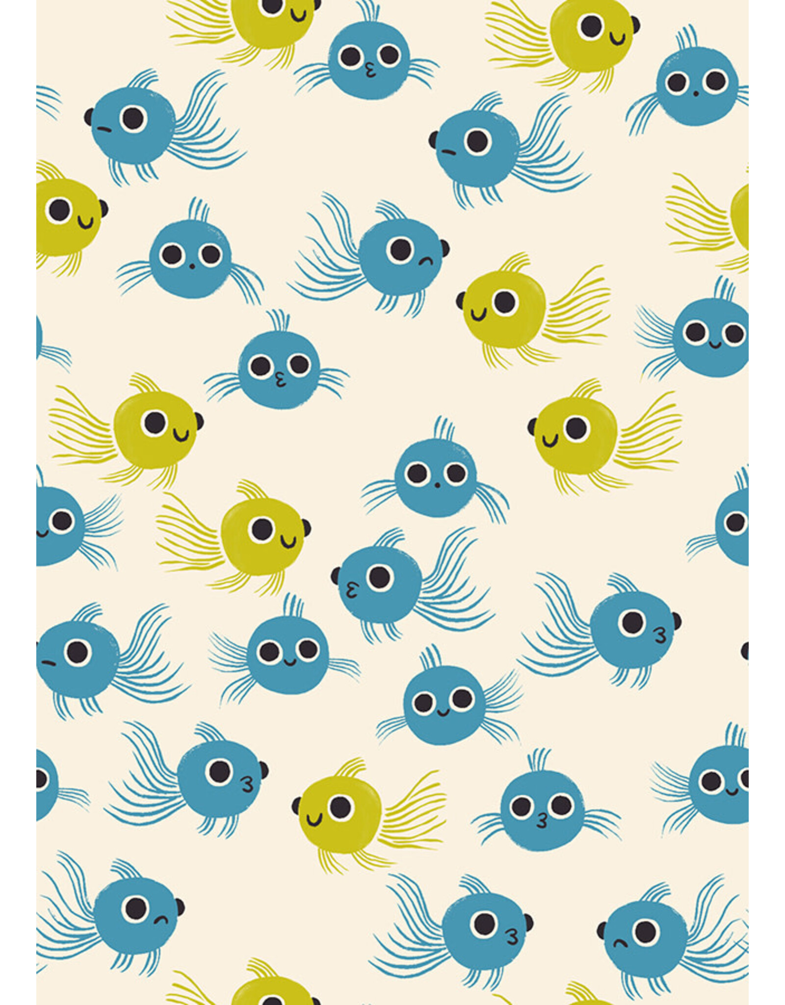 Ruby Star Society Ruby Star Society - Animal Animal - Goldfish Vintage Blue - RS5165-13