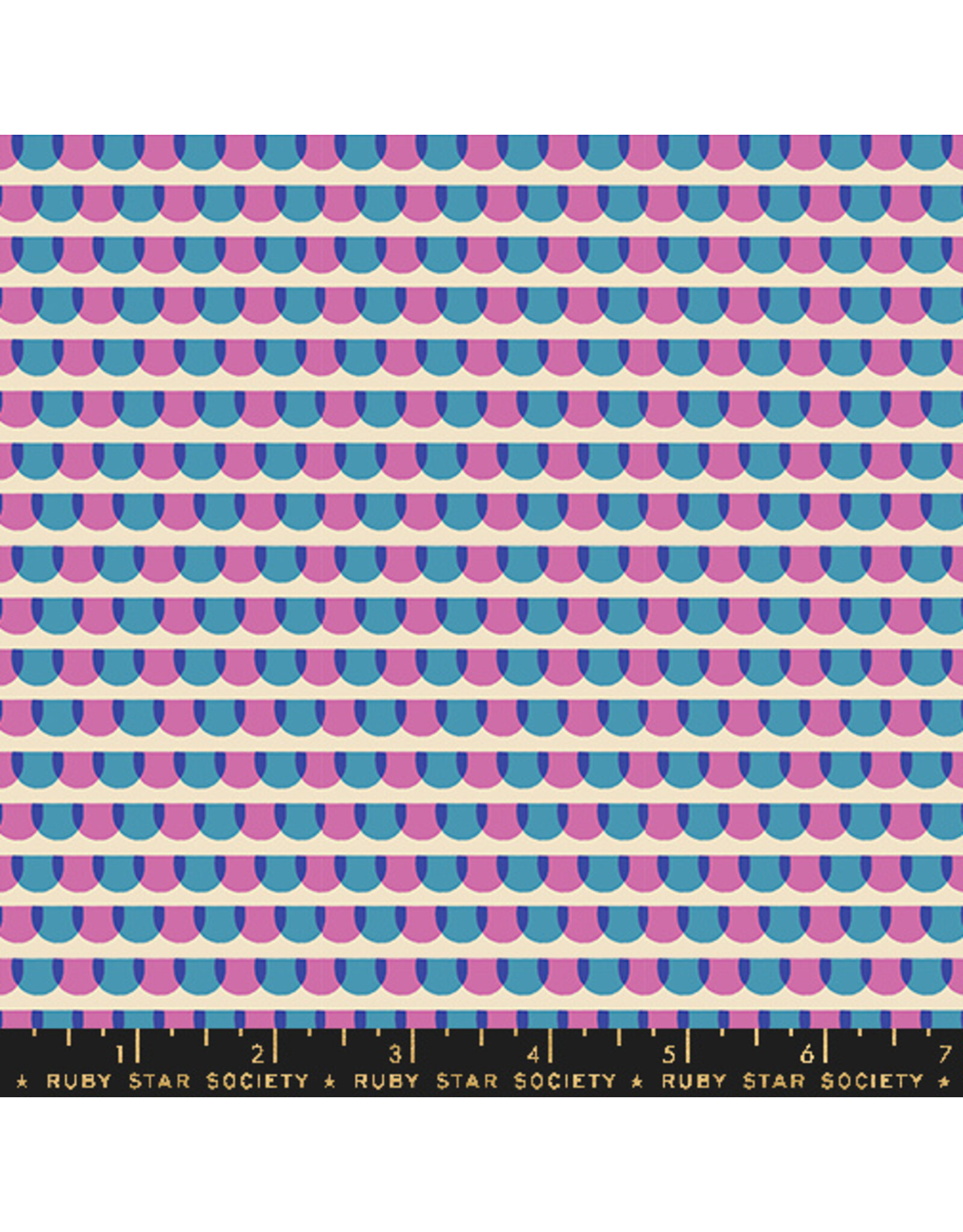 Ruby Star Society Ruby Star Society - Animal Animal - Roof Tiles Vintage Blue - RS5167-13