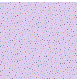 Makower UK Hello Spring - Spots Lilac