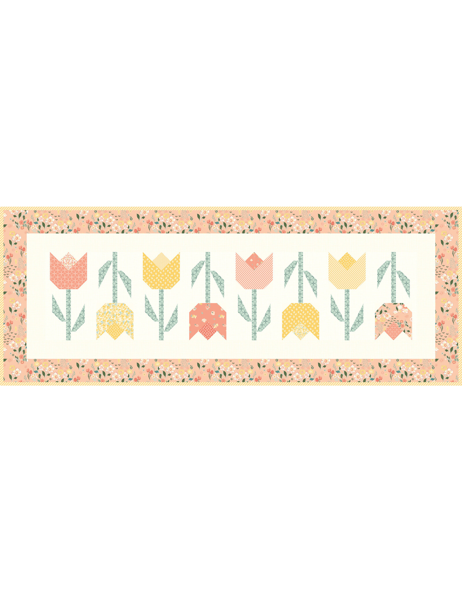 Riley Blake Designs Riley Blake Designs - Tulip Festival - Runner Quilt Kit
