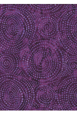 Eyelike Fabrics Eyelike Fabrics - Batik Prints - Large Circles Lilac - 0.111