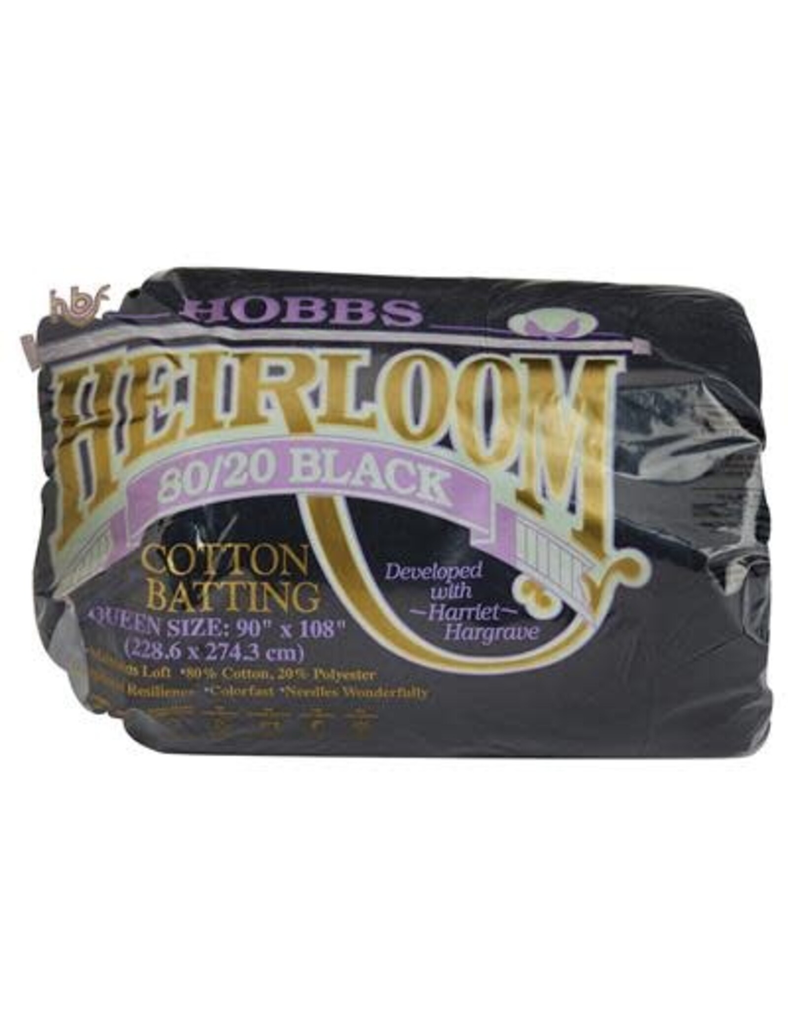 Hobbs Hobbs 80/20 - Queen Size - ZWART - tussenvulling