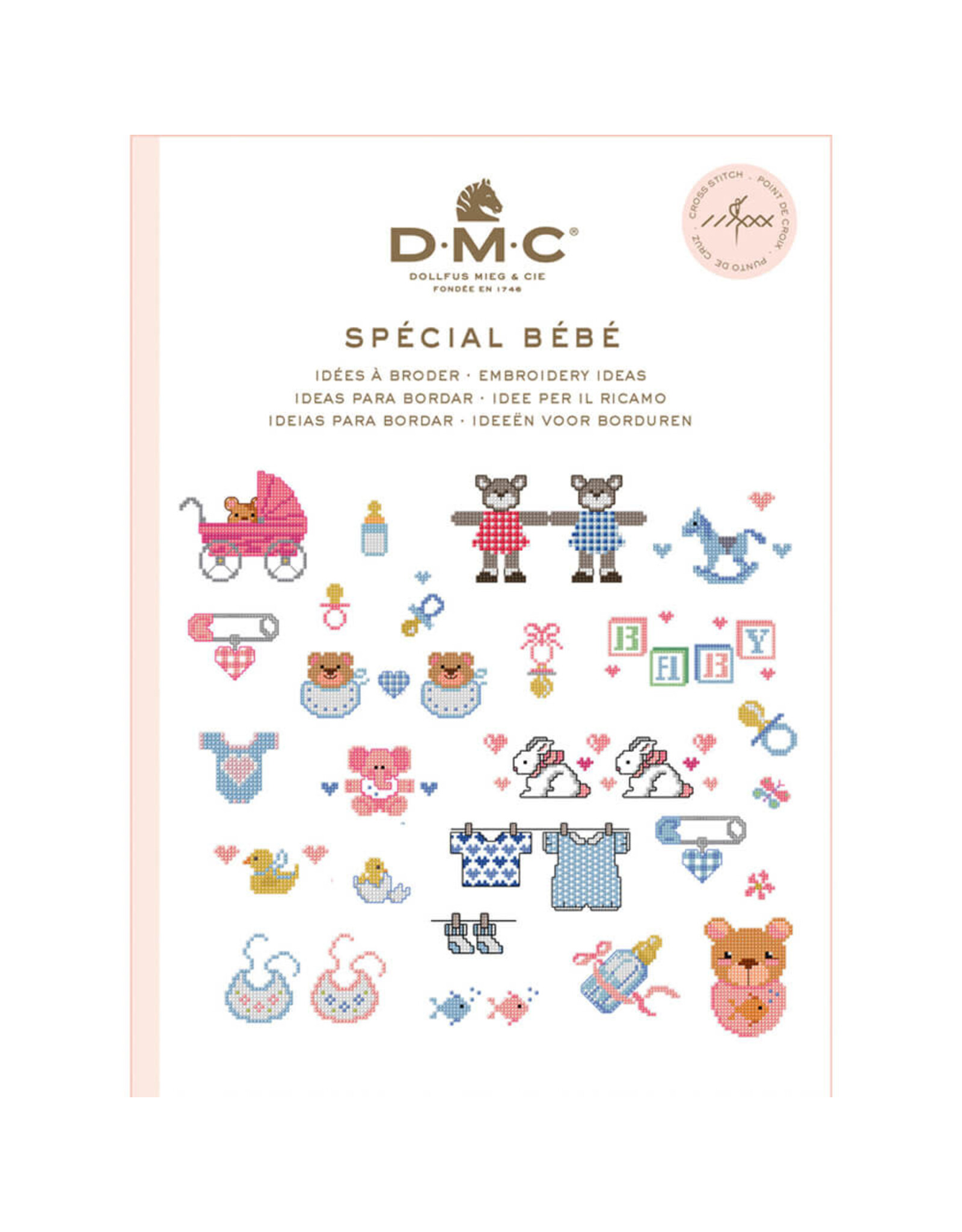 DMC DMC - Embroidery Ideas - Baby - cross stitch patterns - 15626B