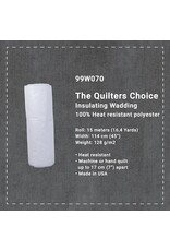 Stof Fabrics The Quilters Choice - Insulating Wadding - BREED - 10 cm