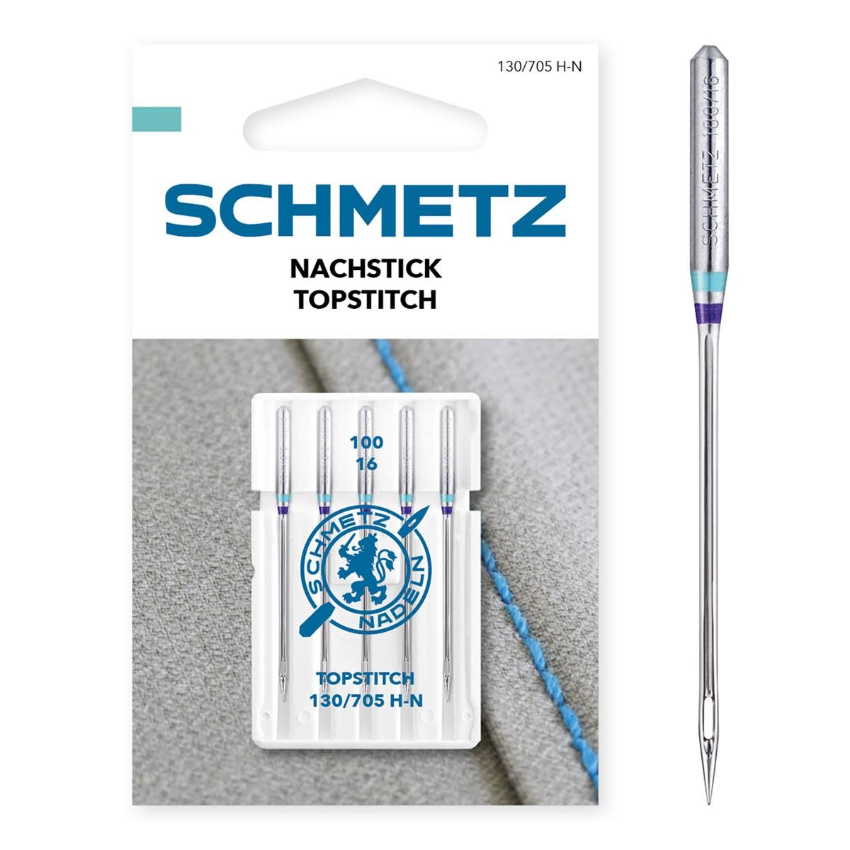 Schmetz Sewing Machine Needles (Flat Shank) – Assorted Sizes 70-110, Made In Germany