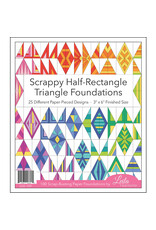 Diversen Leila Gardunia - Scrappy Half-Rectangle Triangle - Foundation Pad