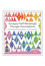 Leila Gardunia Leila Gardunia - Scrappy Half-Rectangle Triangle - Foundation Pad
