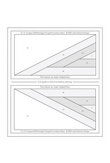 Leila Gardunia Leila Gardunia - Scrappy Half-Rectangle Triangle - Foundation Pad
