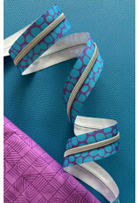 Sassafras Lane Designs Sassafras Lane Design - Blue Pebble Zipper Tape - SASSKIT-17R - 3 yard