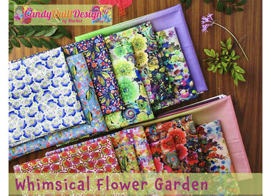 Candy Quilt Design - Whimsical Flower Garden