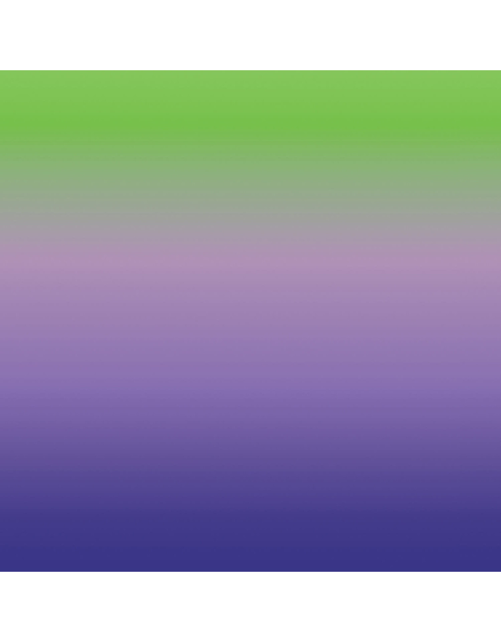 Hoffman Candy Quilt Design - Whimsical Flower Garden - Ombre Lime - W5541-71-LIME