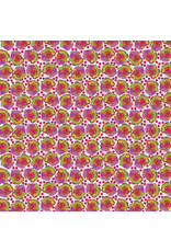 Hoffman Candy Quilt Design - Whimsical Flower Garden - Berries and Blooms Razzmatazz - W5538-757-RAZZMATAZZ