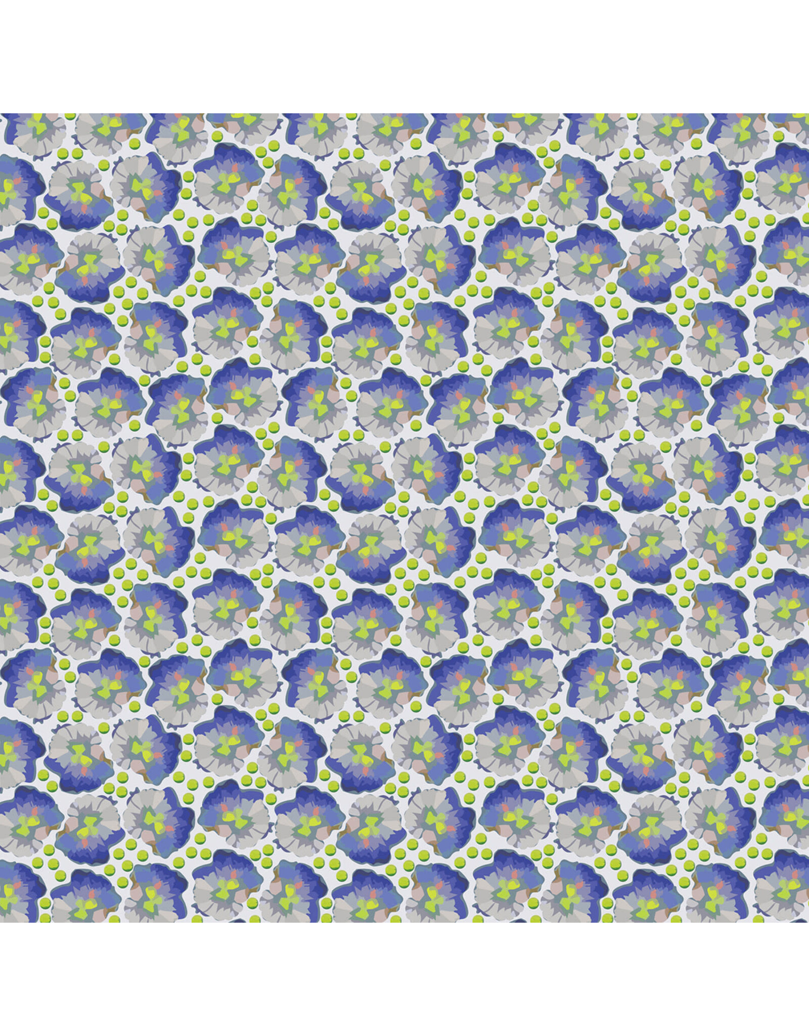 Hoffman Candy Quilt Design - Whimsical Flower Garden - Berries and Blooms Purple - W5538-14-PURPLE