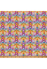 Hoffman Candy Quilt Design - Whimsical Flower Garden - Dots Multi - W5540-130-MULTI