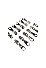 Sassafras Lane Designs Sassafras Lane Design - Nickel Zipper Pulls  - SASSKIT014N - 6 pcs