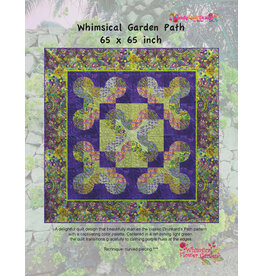 Candy Quilt Design Whimsical Garden Path