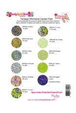 Candy Quilt Design Candy Quilt Design - Whimsical Garden Path - 65 x 65 inch