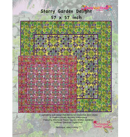 Candy Quilt Design Starry Garden Delight