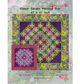 Candy Quilt Design Flower Garden Morning Star