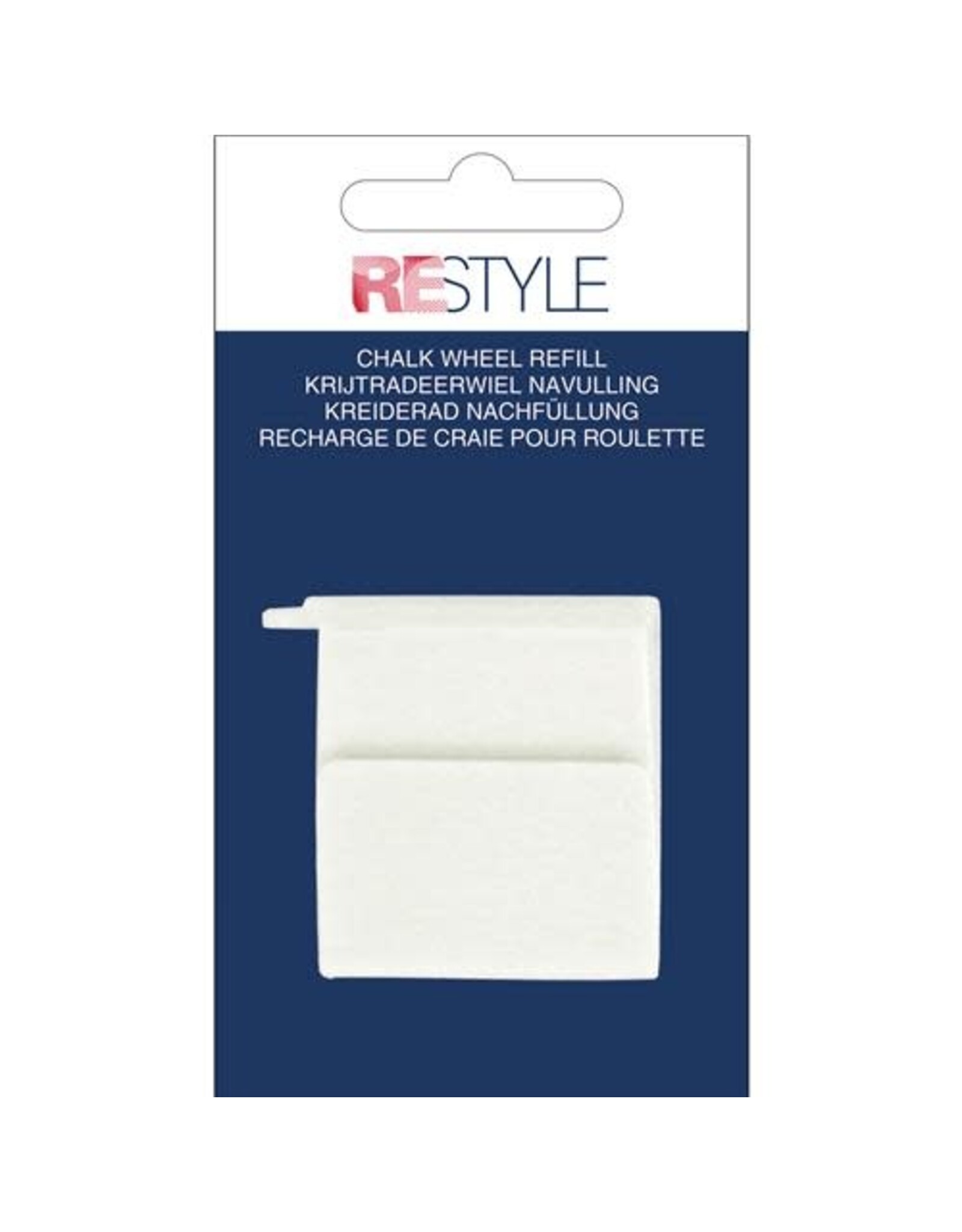 Restyle Restyle - Chalk Wheel REFILL - white