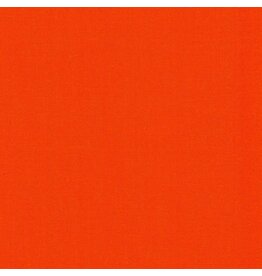 Robert Kaufman Kona Solids - 323 - Flame