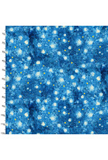 3 Wishes Fabric 3Wishes Fabric - C'est Magnifique - Starry Night Blue - 22923-BLU-CTN-D
