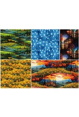 3 Wishes Fabric 3Wishes Fabric - C'est Magnifique - Fat Quarter Pakket