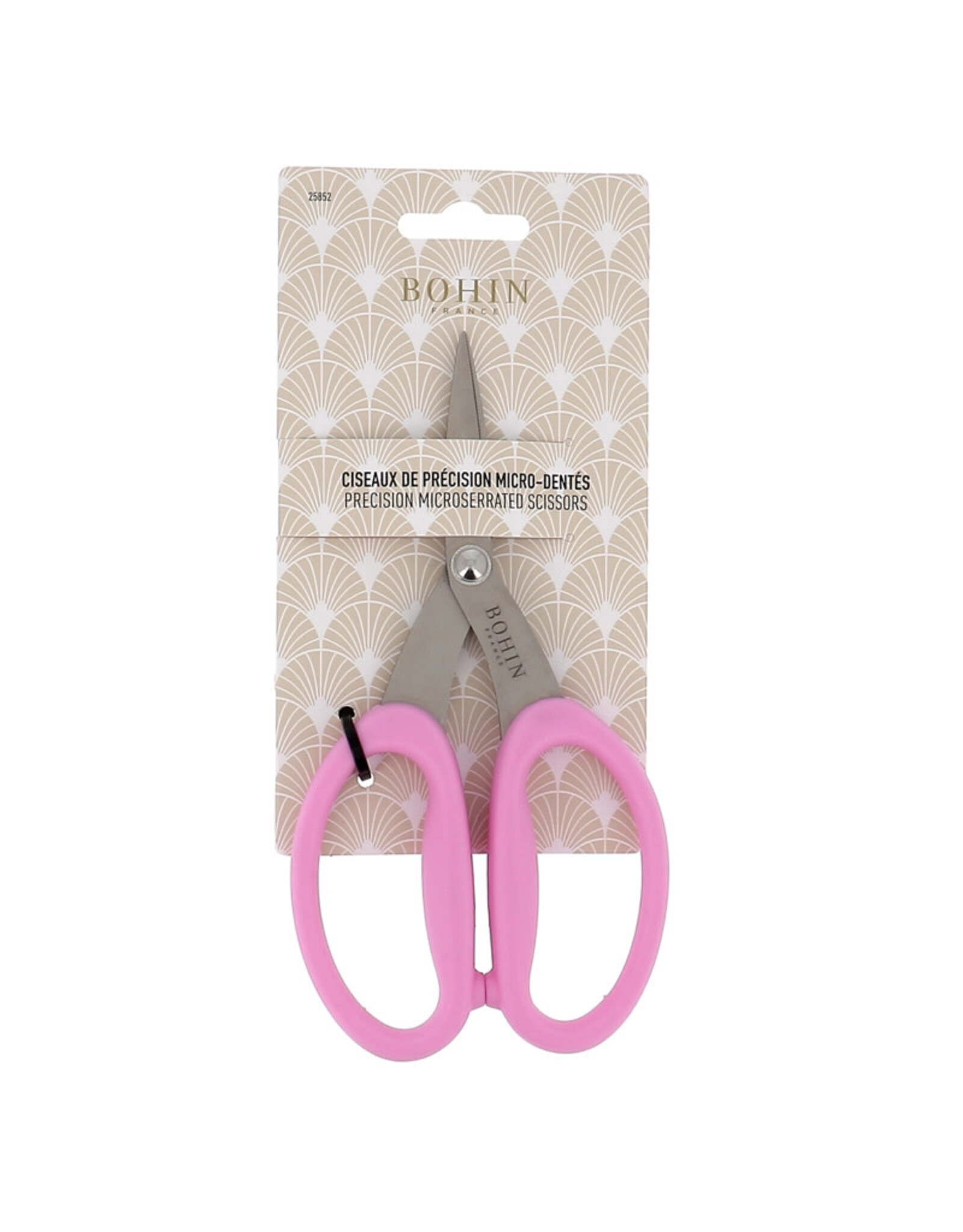 Bohin Bohin - Precision Micro-Serrated Scissors - Roze - 25852