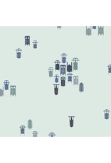 Art Gallery Fabrics Snow Day - Down the Hill coupon (± 47 x 110 cm)