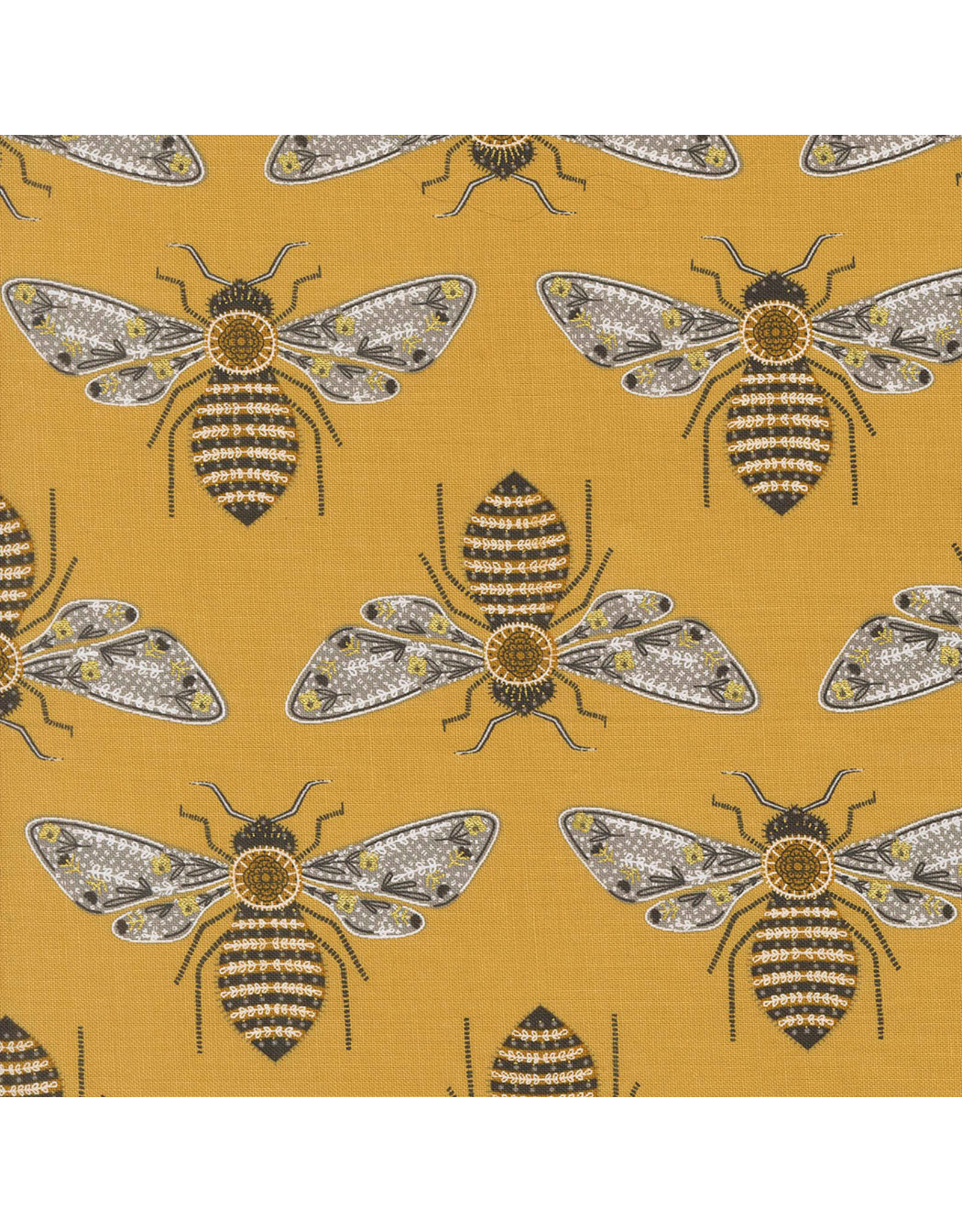 Moda Gingiber - Bee Garden - Bumblebee Honey - 48411-15M
