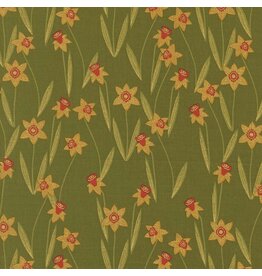 Moda Bee Garden - Daffodils Ivy