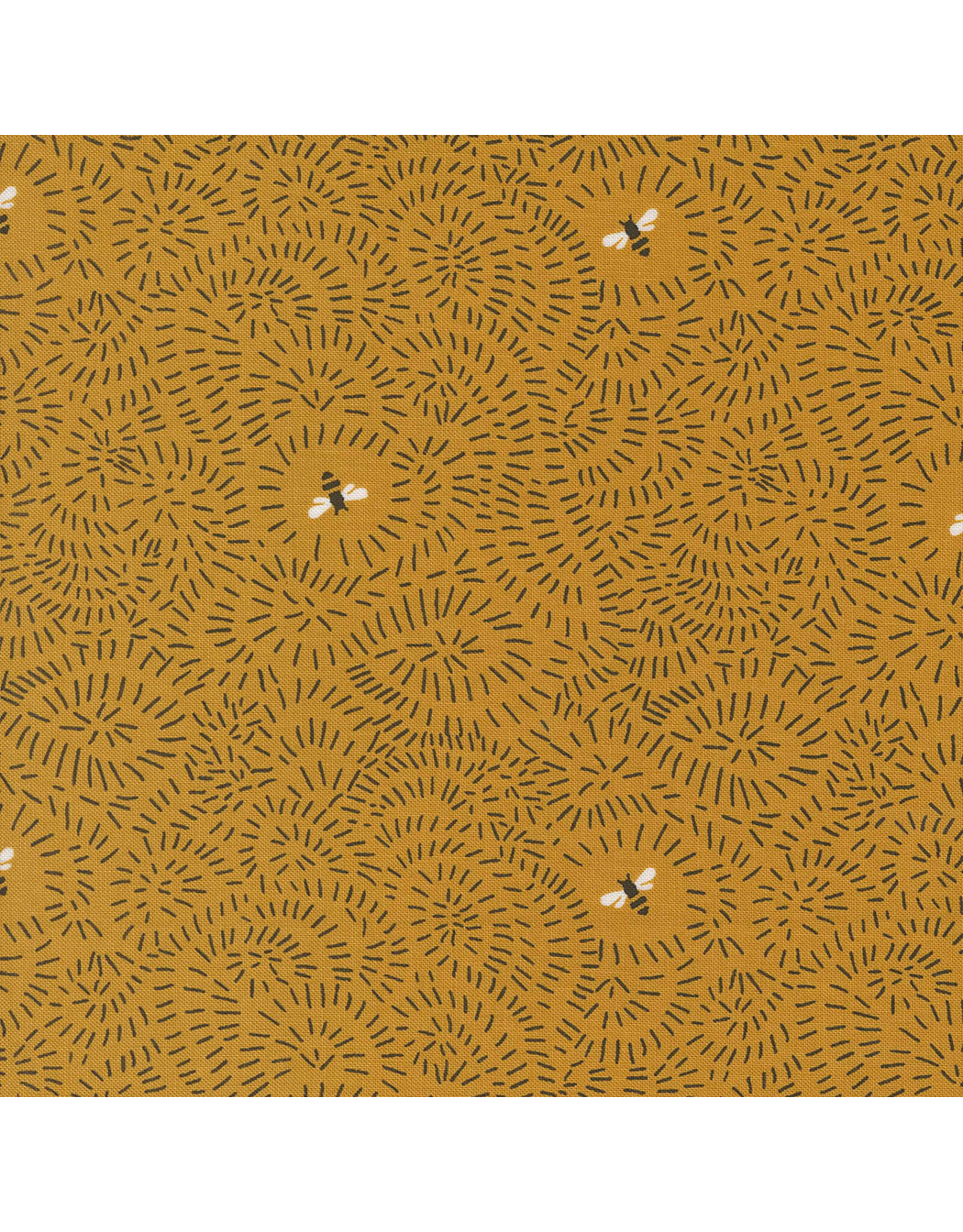 Moda Gingiber - Bee Garden - Twist and Turns Beeswax - 48415-14