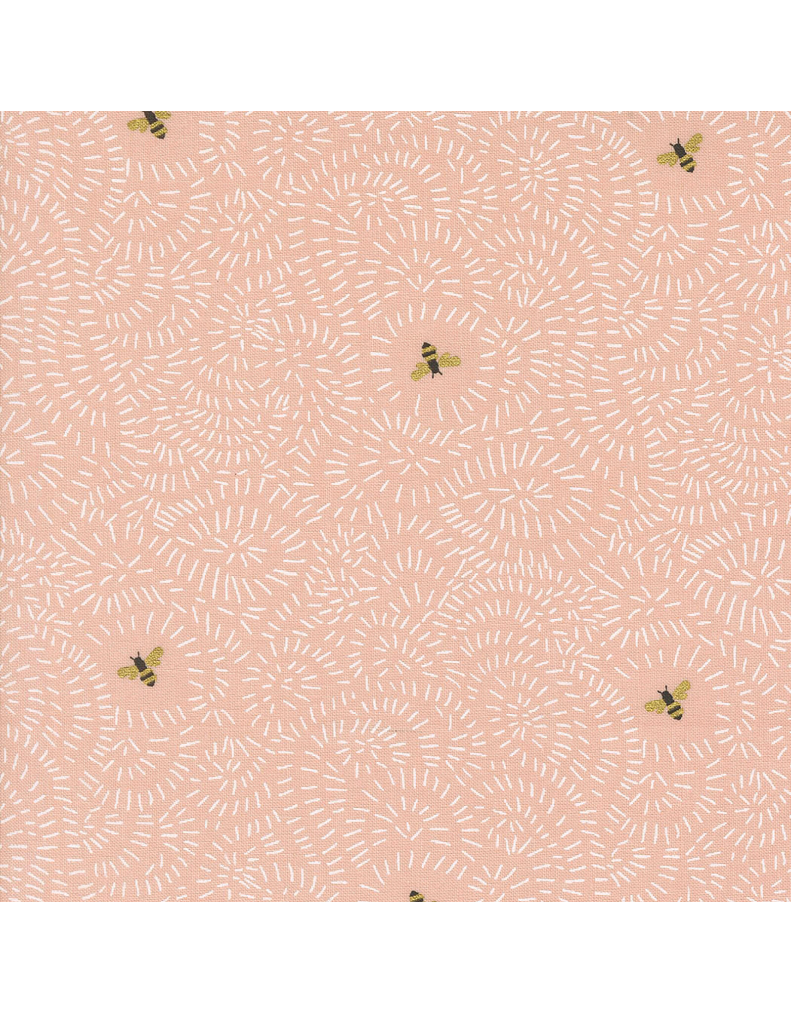 Moda Gingiber - Bee Garden - Twist and Turns Rose - 48415-17M