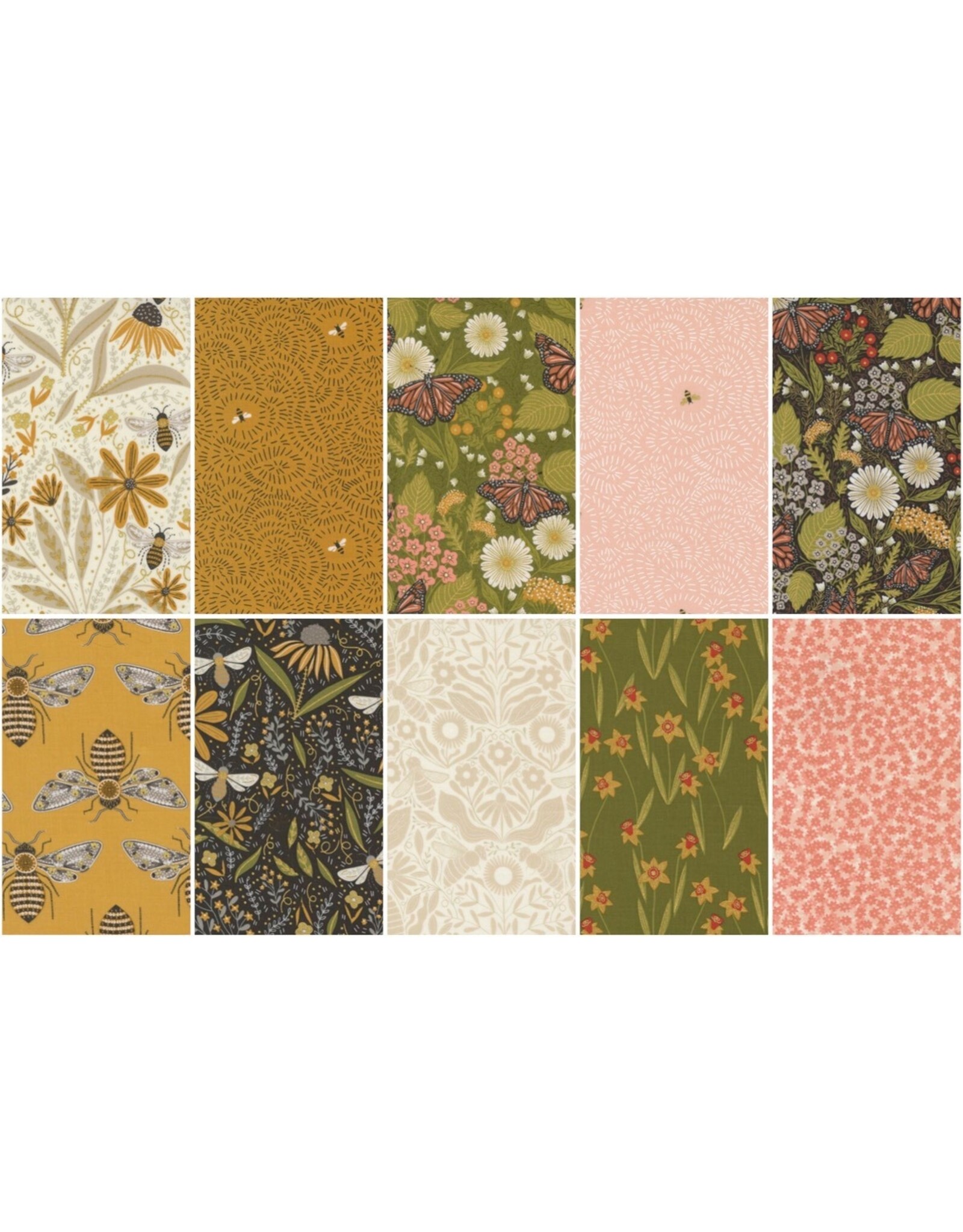 Moda Gingiber - Bee Garden - Fat Quarter Bundle